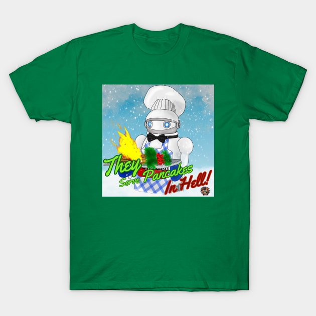 WaffleBot 2 T-Shirt by AndrewValdezVisuals